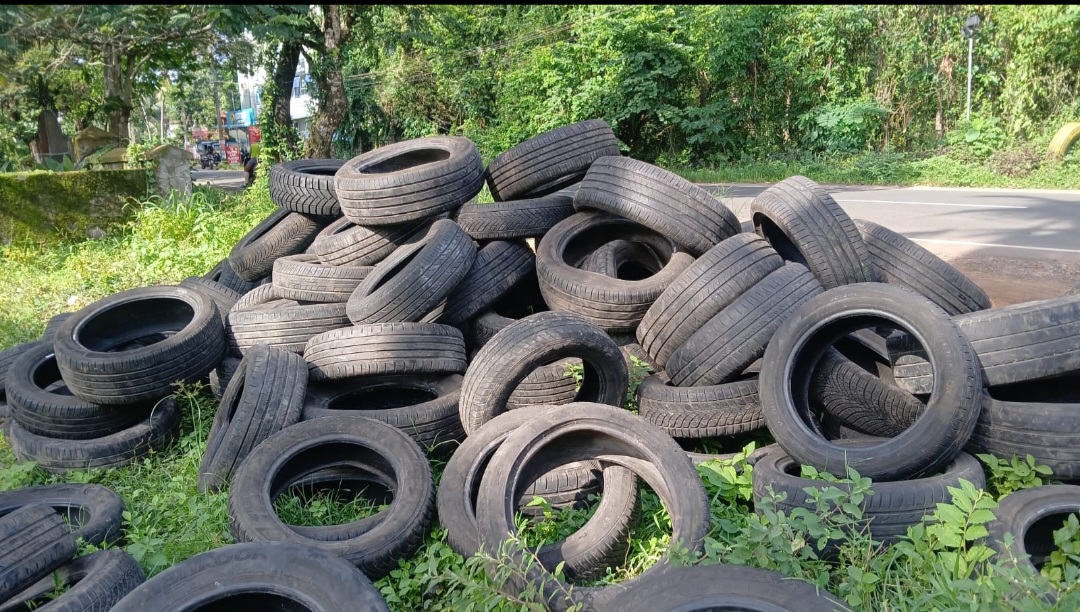 Imported used tyres