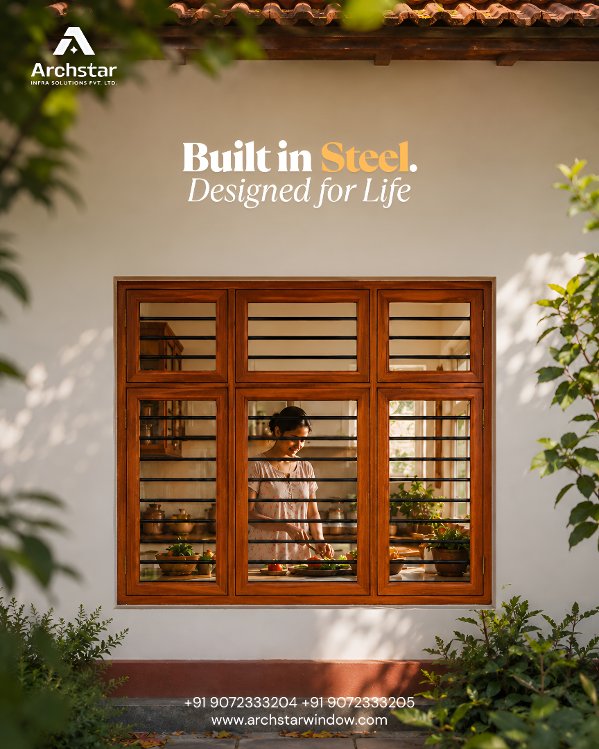 Galvanised Steel Window Manufactures in India,Edapally.Kochi