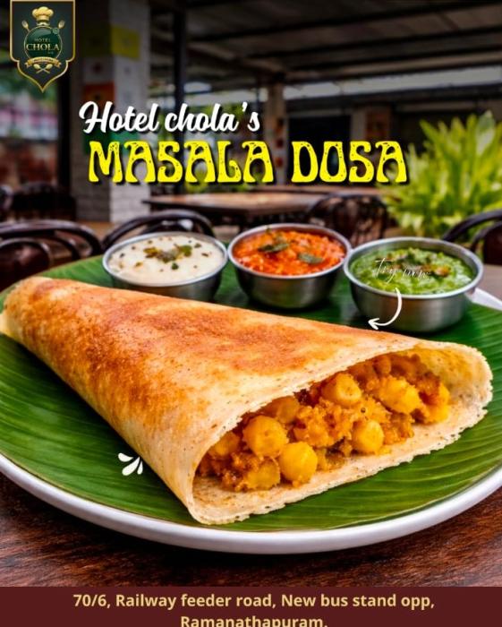 Restaurant in Ramanathapuram,multi cuisine restaurant in ramanathapuram,Hotel Chola 