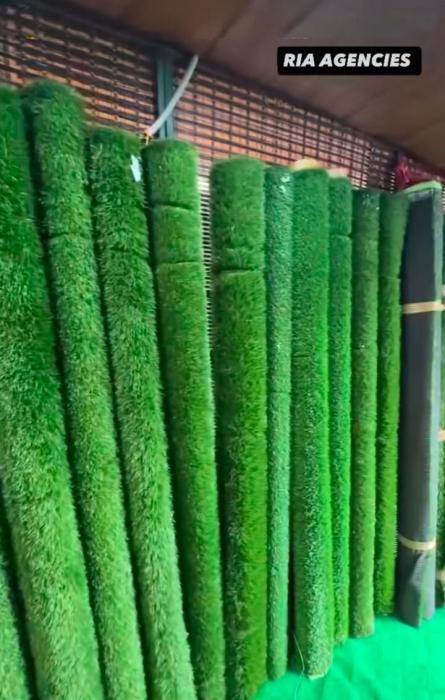 Artificial grass wholesale shop in kollam,vertical garden artificial flower blinds curtains mat carpets  wholesale dealer in kollam,Ria Agencies 