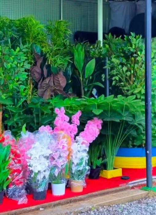 Artificial grass wholesale shop in kollam,vertical garden artificial flower blinds curtains mat carpets  wholesale dealer in kollam,Ria Agencies 
