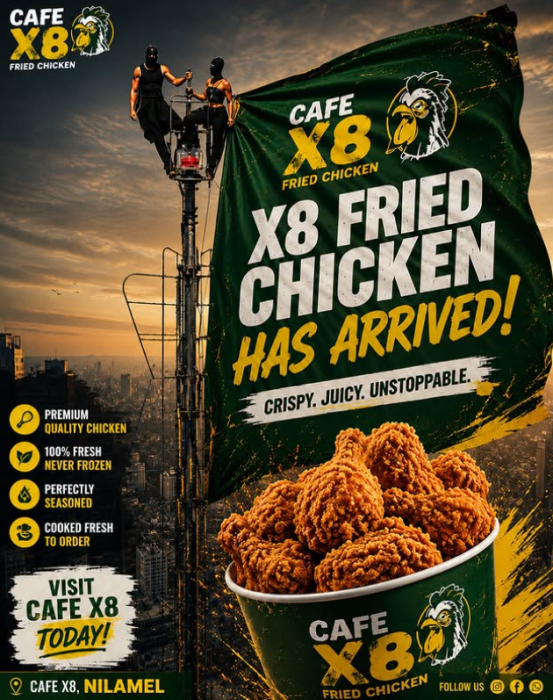  Food spot in Nilamel Kollam,Loaded fries in Nilamel Kollam,Cafe x8 Nilamel Kollam