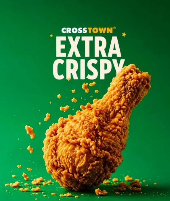 Fried Chicken spot in perinthalmanna,Burger spot in perinthalmanna,Cross Town 