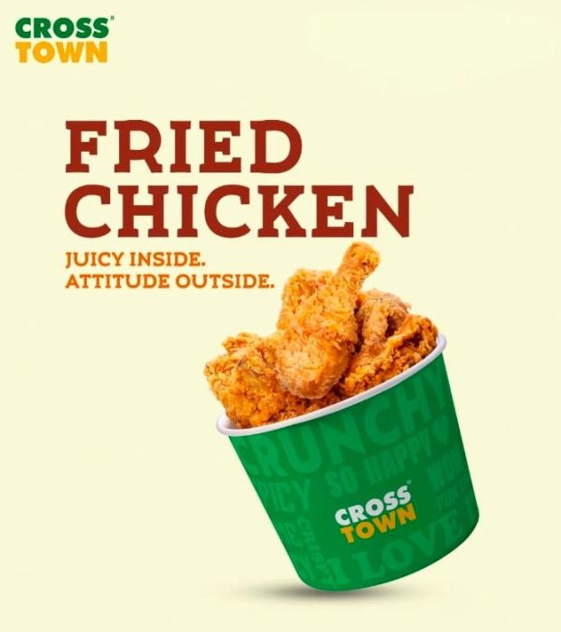 Fried Chicken spot in perinthalmanna,Burger spot in perinthalmanna,Cross Town 