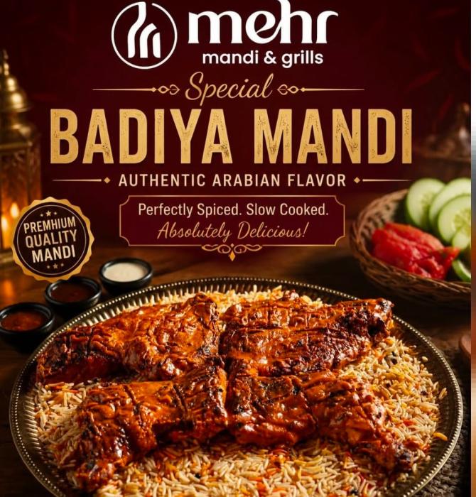 Mandi spot in cherthala, Grills spot in cherthala, Restaurant in cherthala,Mehr Mandi & Grils