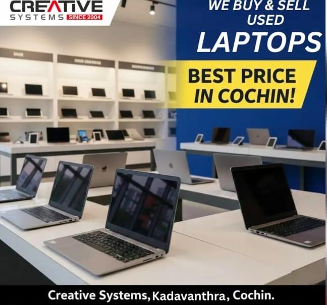 Laptops MacBooks Smartphones Gaming PCs CCTV in kadavanthara kochi,Laptop Desktop Printer Services in kadavanthara kochi,Buy and Sell Used Laptop in  kadavanthara kochi,Creative Systems 