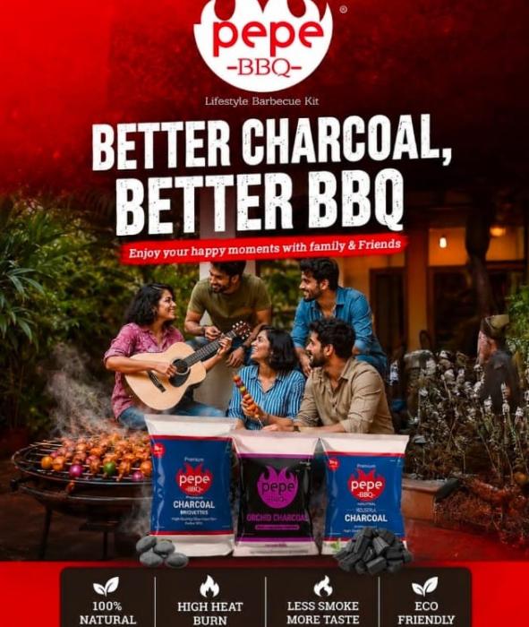 Barbecue products in mamangalam kochi, BBQ grills in mamangalam kochi,Charcoals in mamangalam kochi,Marinades Masala in mamangalam kochi,Pepe BBQ Charcoal Grill & Masala  