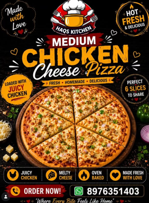 cheesy Pizzas Thane Mumbai,Authentic burgers Thane Mumbai,Haqs kitchen Thane Mumbai