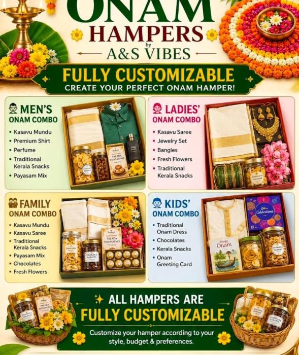 Customized Gift hampers in kottayam,Birthdays Anniversary Surprise gifts in kottayam,Gift hampers in kottayam,All kerala Gift hampers delivery,A&S Vibes 