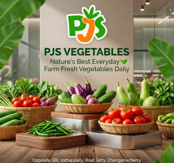  Vegetables merchant in changanassery kottayam, Vegetables wholesale sales in changanassery kottayam,Vegetables retail sales in changanassery kottayam,PJS Vegetables