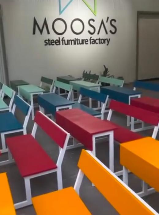Steel Furniture Manufacturer in tirur, Schools Steel Furniture  Hostels Steel Furniture Restaurants Steel Furniture Makers in tirur, Moosa's Steel Furniture Factory 