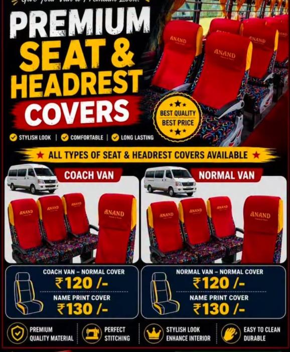  Travels  Accessories in tamil nadu ,Van and Bus Accessories in tamil nadu, van and bus accessories delivery services in tamil nadu,Janagi Travels & Accessories 