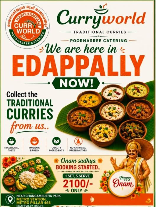 Kerala curries in edappally kochi,Curry shop in edappally kochi,Curry World 