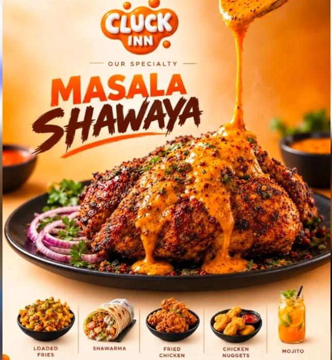Restaurant in Feroke,Food delivery in Feroke,Cluck Inn 
