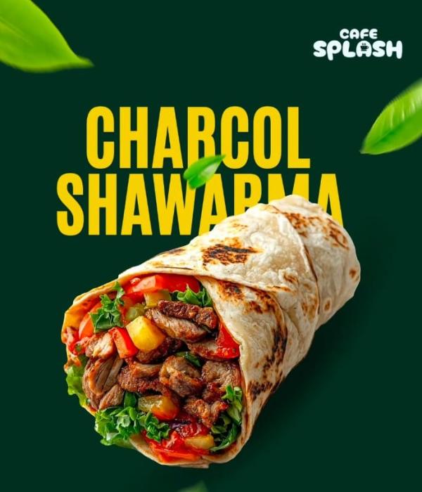 Cafe in thoppumpady kochi,Charcoal shawarma spot in thoppumpady kochi,Cafe Splash 