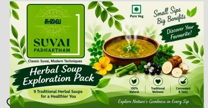 Dehydrated foods manufacturer in pudukottai tamilnadu,Soup powders Rice dal powders Idly Podi  herbal teas sales in pudukottai tamilnadu,Suvai Padhartham