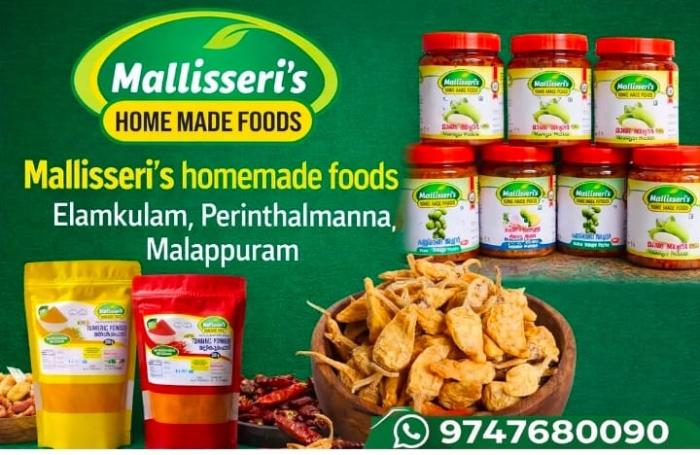 Homemade Foods in elamkulam perinthalmanna,Homemade pickles Homemade masalas in elamkulam perinthalmanna, Mallisseri’s Homemade Foods