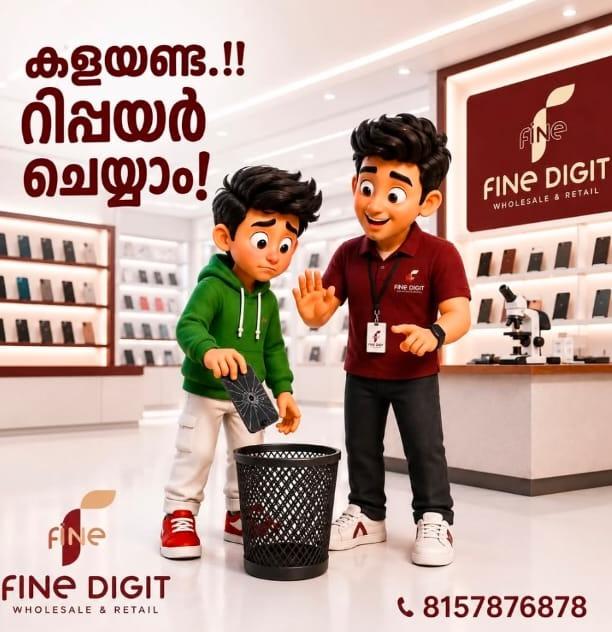 Mobile phone shop in thamarassery, Mobile Tablet Laptop Wholesale and Retail Sales in thamarassery,Mobile accessories in thamarassery, Fine Digit  