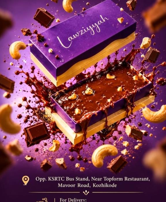 Dessert Shop in Mavoor Road Calicut,Egyptian Desserts in Mavoor Road Calicut,Feel Laban