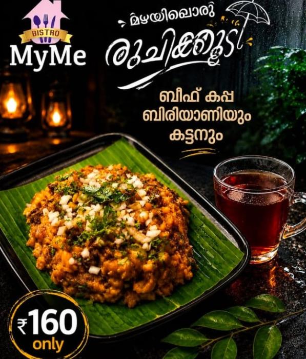 Restaurant in naduvannur calicut, Multicuisine restaurant in naduvannur calicut,Banquet hall in naduvannur calicut,MyMe Bistro  