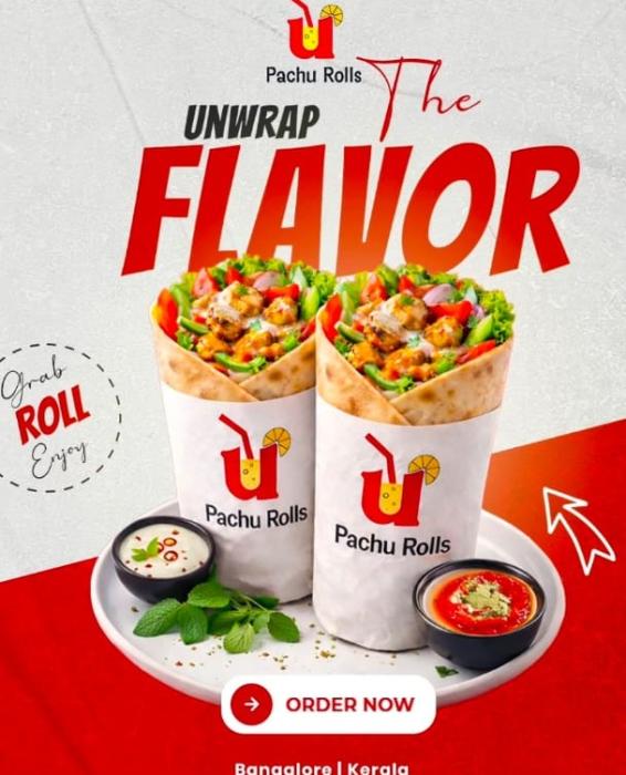Restaurant in bangalore,Rolls in bangalore,Boba in bangalore,Juice centre in bangalore,Roll spot in bangalore,Pachu Rolls 
