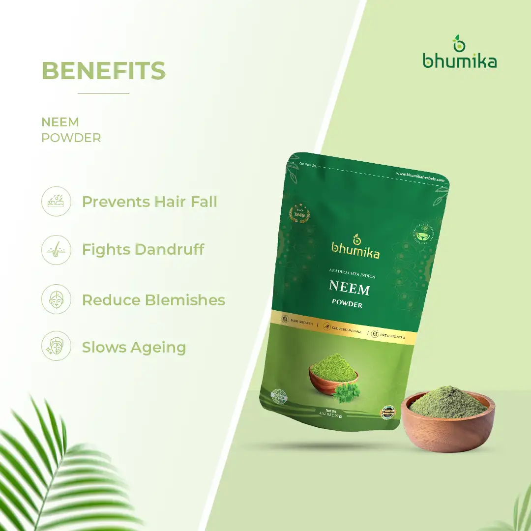 Neem Powder Ayurvedic Azadirachta Indica 100gm