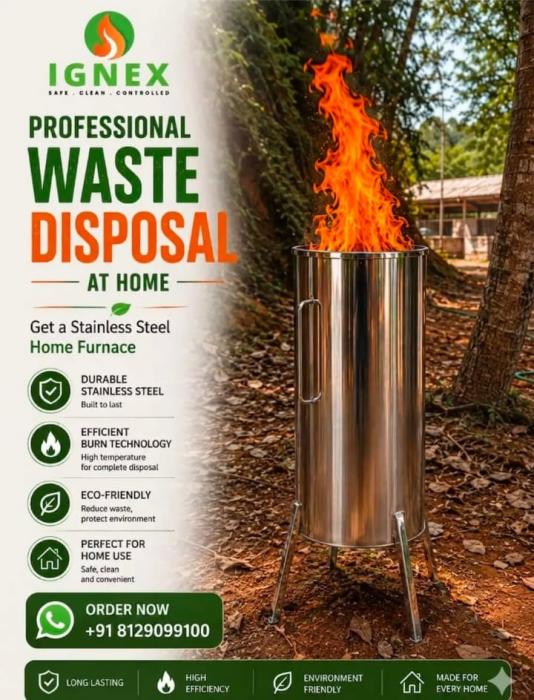Furnaces Incinerators Manufacturer in kochi,Waste management company in kochi, Furnaces Incinerators dealer in kochi,IGNEX 