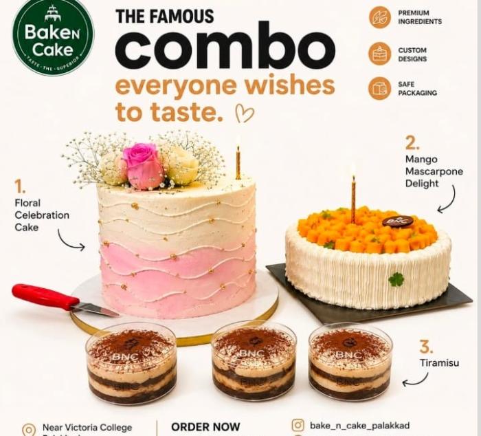  Cake shop near victoria college palakkad,Desserts shop near victoria college palakkad,Cake delivery in palakkad,Bake N' Cake